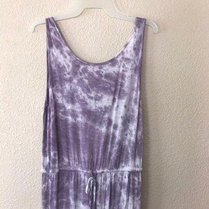 Knox Rose purple tye dye dress